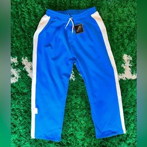 Blue Drawstring Sweat Pants